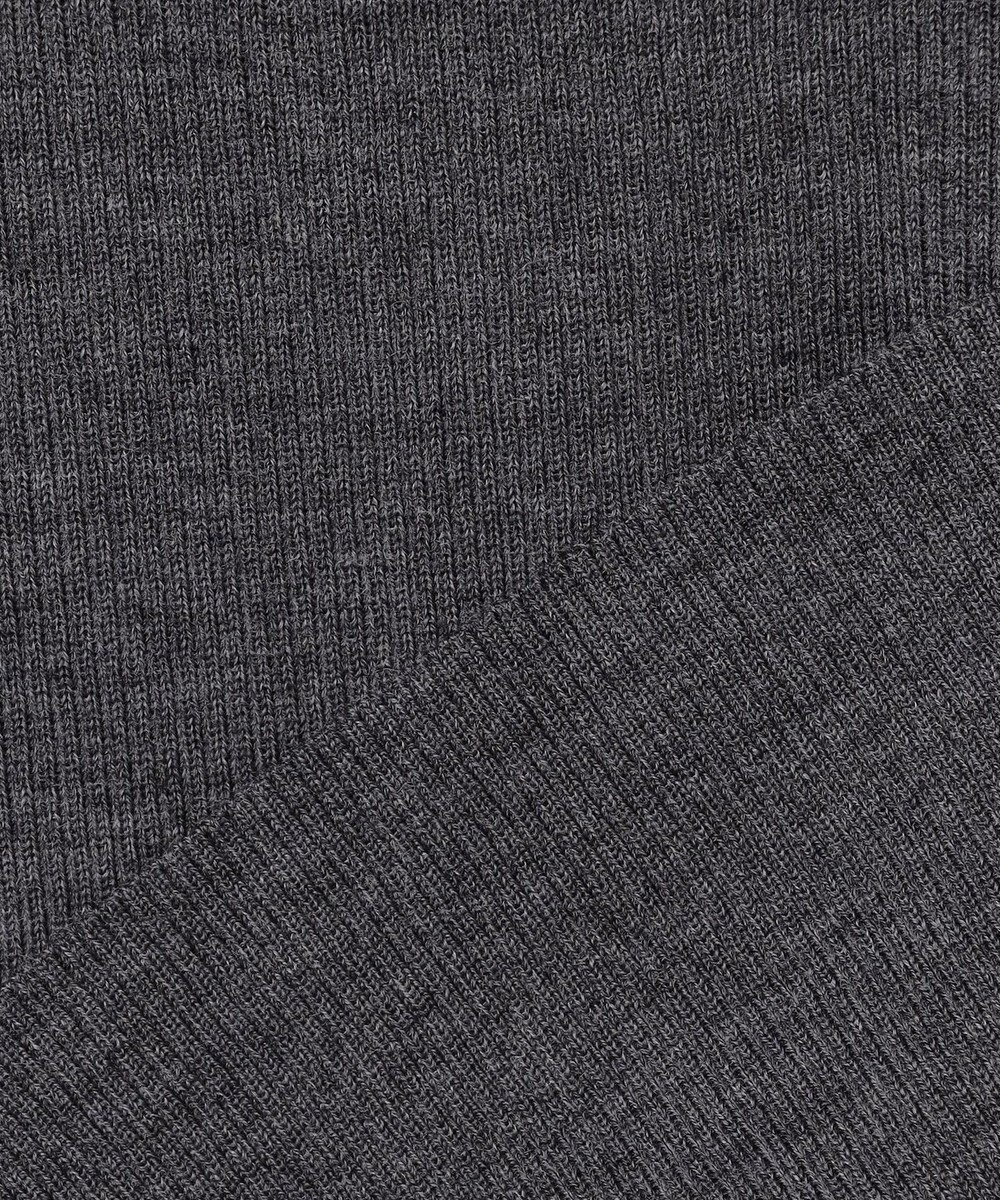 ICB 【新色追加】 エクストラファインメリノリブ Vネックプルオーバー 