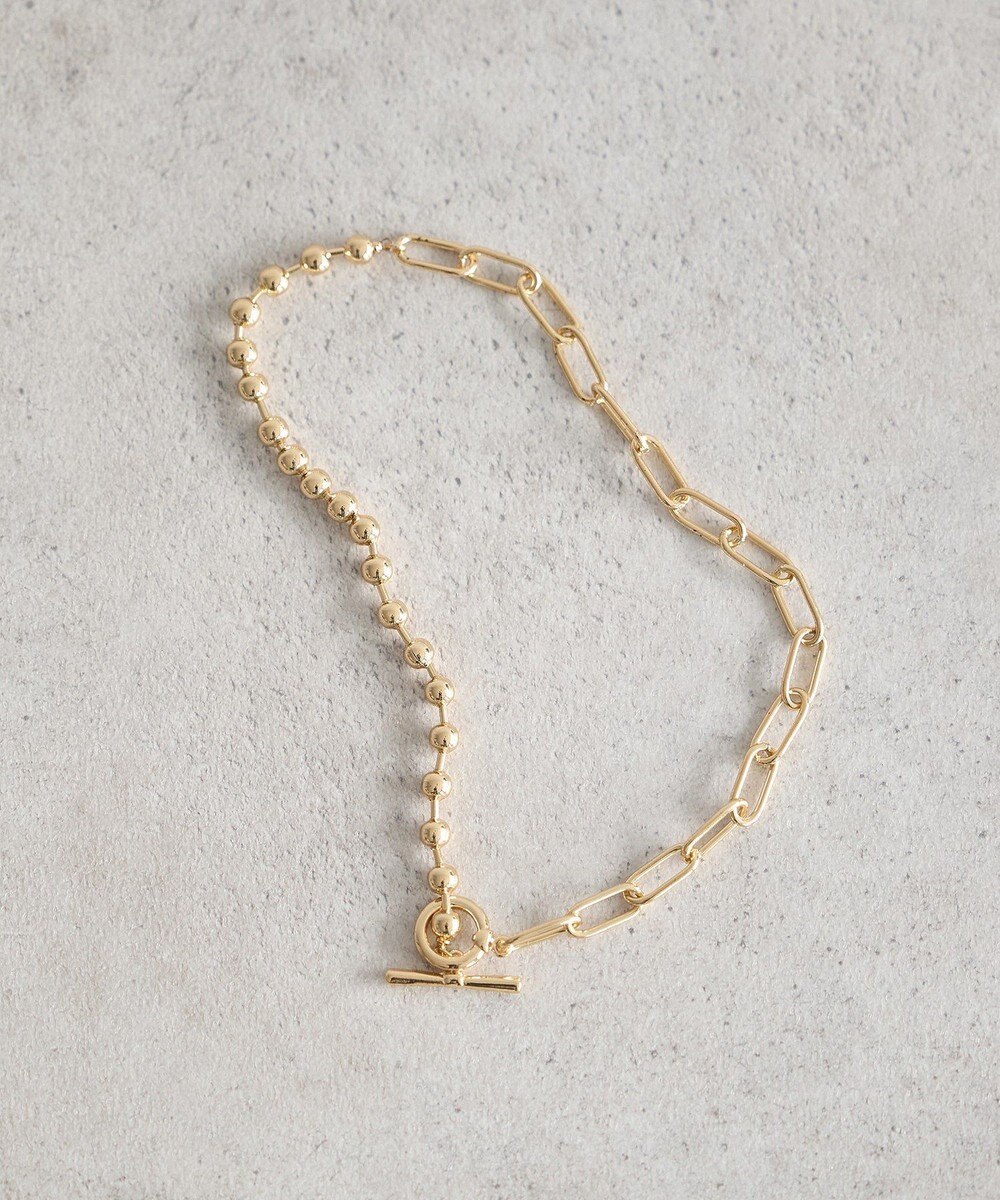 earth music&ecology マンテルチェーンＭＩＸネックレス 