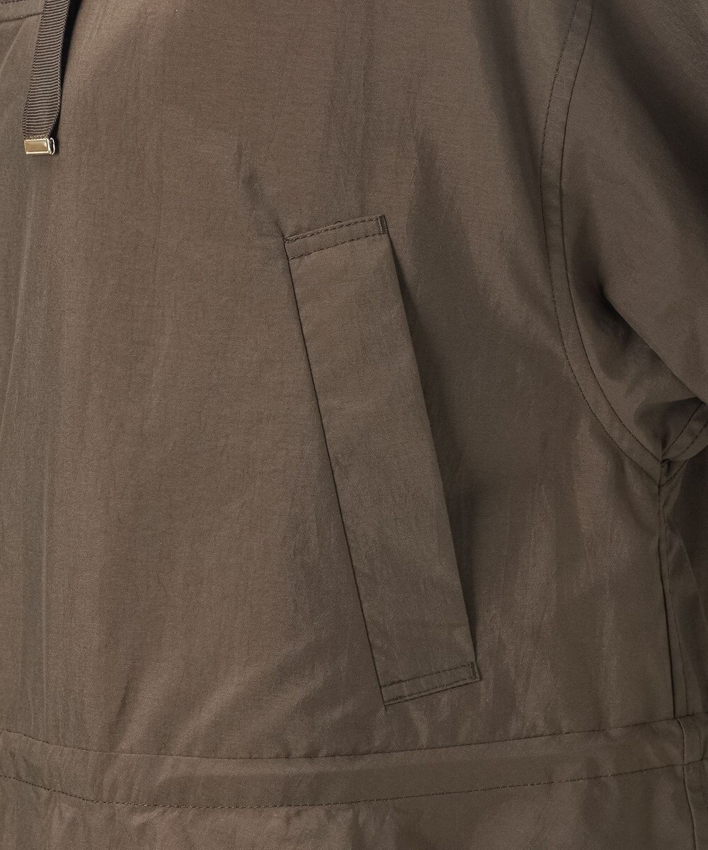 23区 【R(アール)】ナイロンライトワッシャー ペプラム ブルゾン 