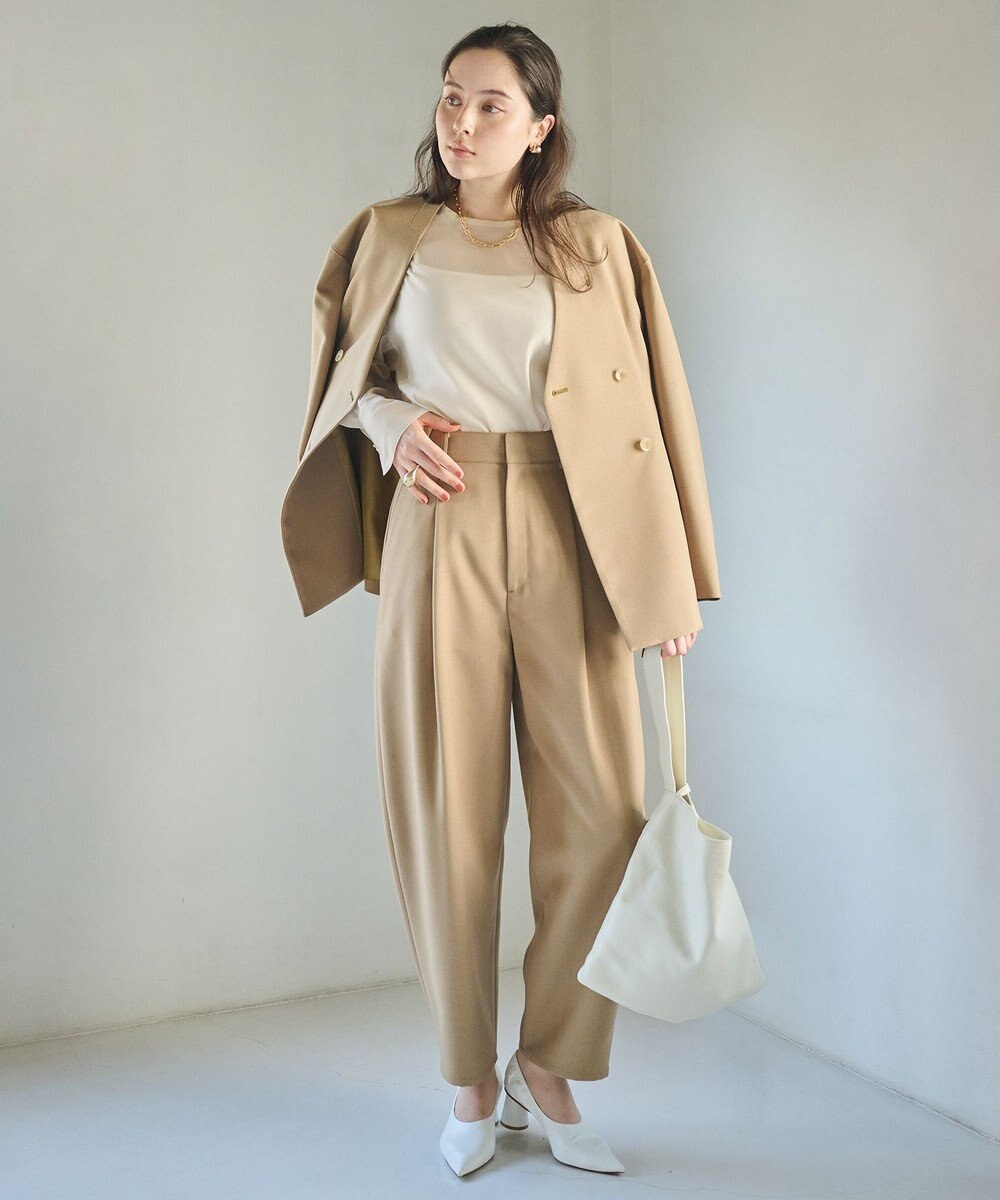 #Newans シアープルオーバーシャツ 