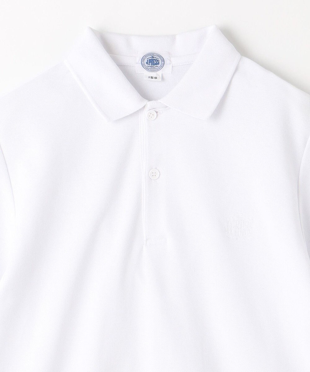 J.PRESS KIDS 【140-170cm】40/2鹿の子 半袖 ポロシャツ 