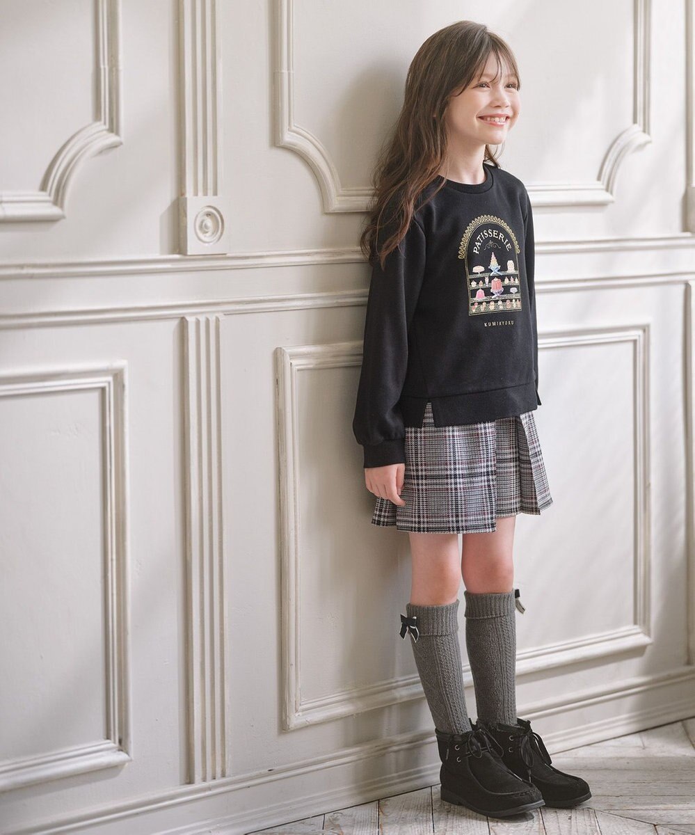 組曲 KIDS 【110-140㎝】レディチェック キュロット 