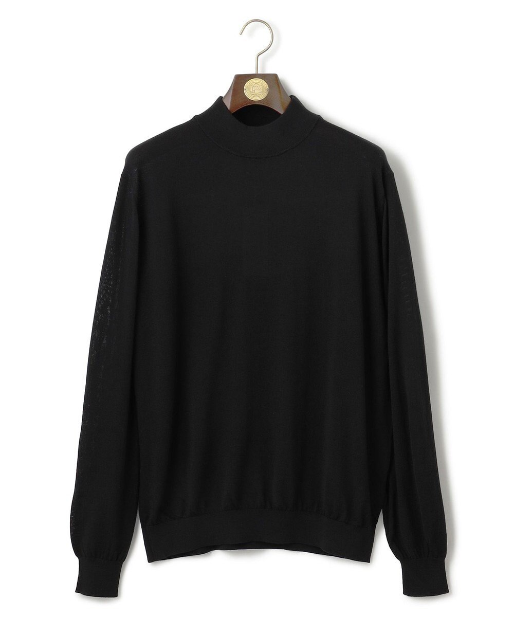 J.PRESS MEN 【WEB限定カラー有】オメガツイスト ハイゲージ モックネックニット 