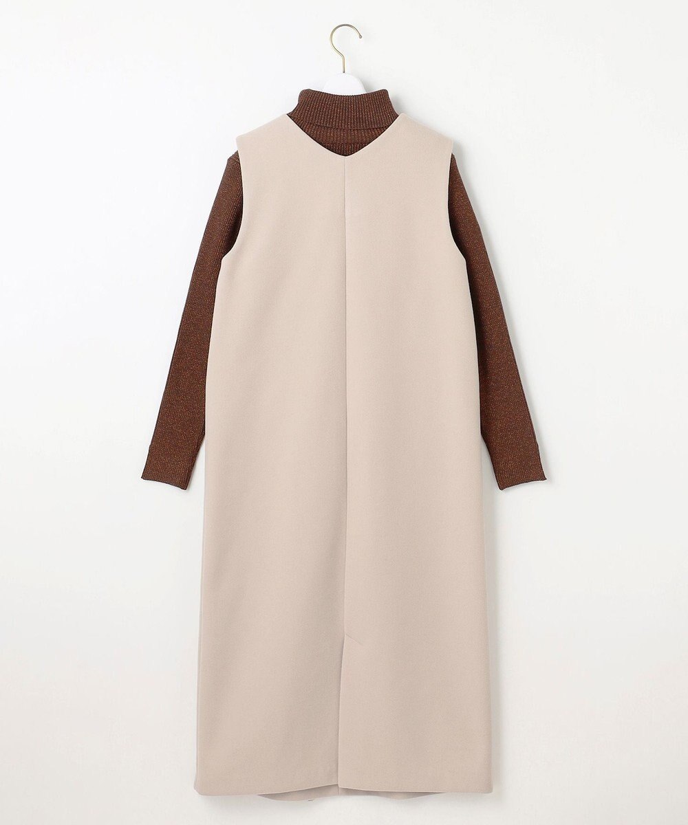 ANY SIS 【2SET】ニードルジャンパースカート × ラメリブタートルニット セット 