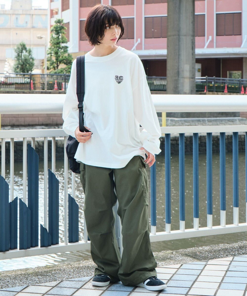 WEGO 【ユニセックス着用ITEM】ガールフレンドグラフィックBIGロンT（LS） 