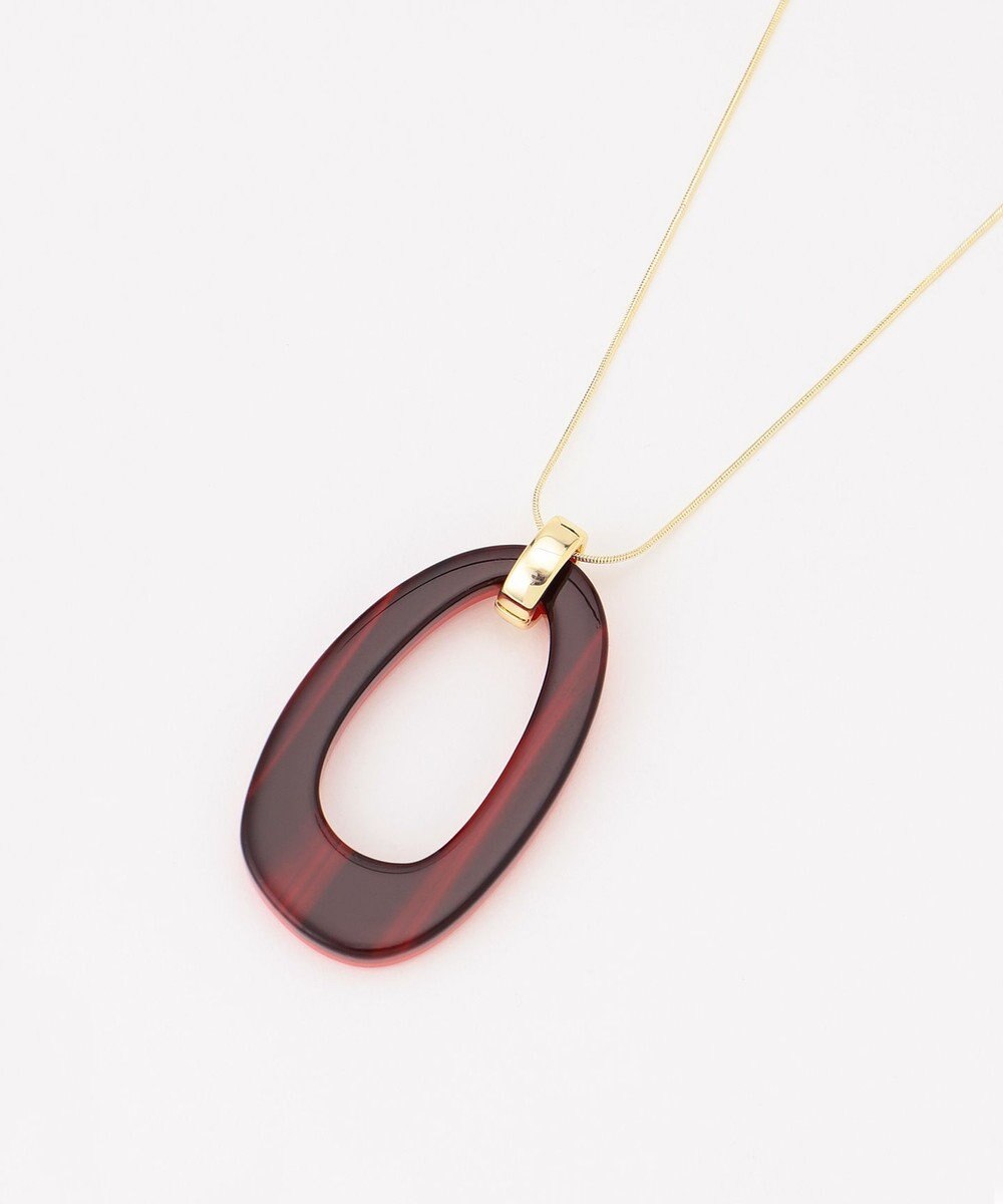 自由区 リバーシブルオーバール ネックレス 