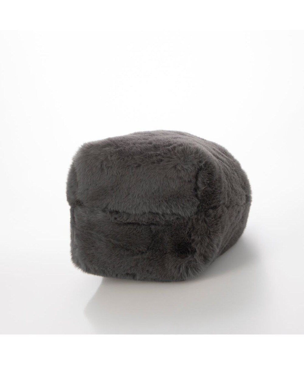 UNBILLION カシュカシュ cachecache / フリルハンドルエコファー巾着バッグ 