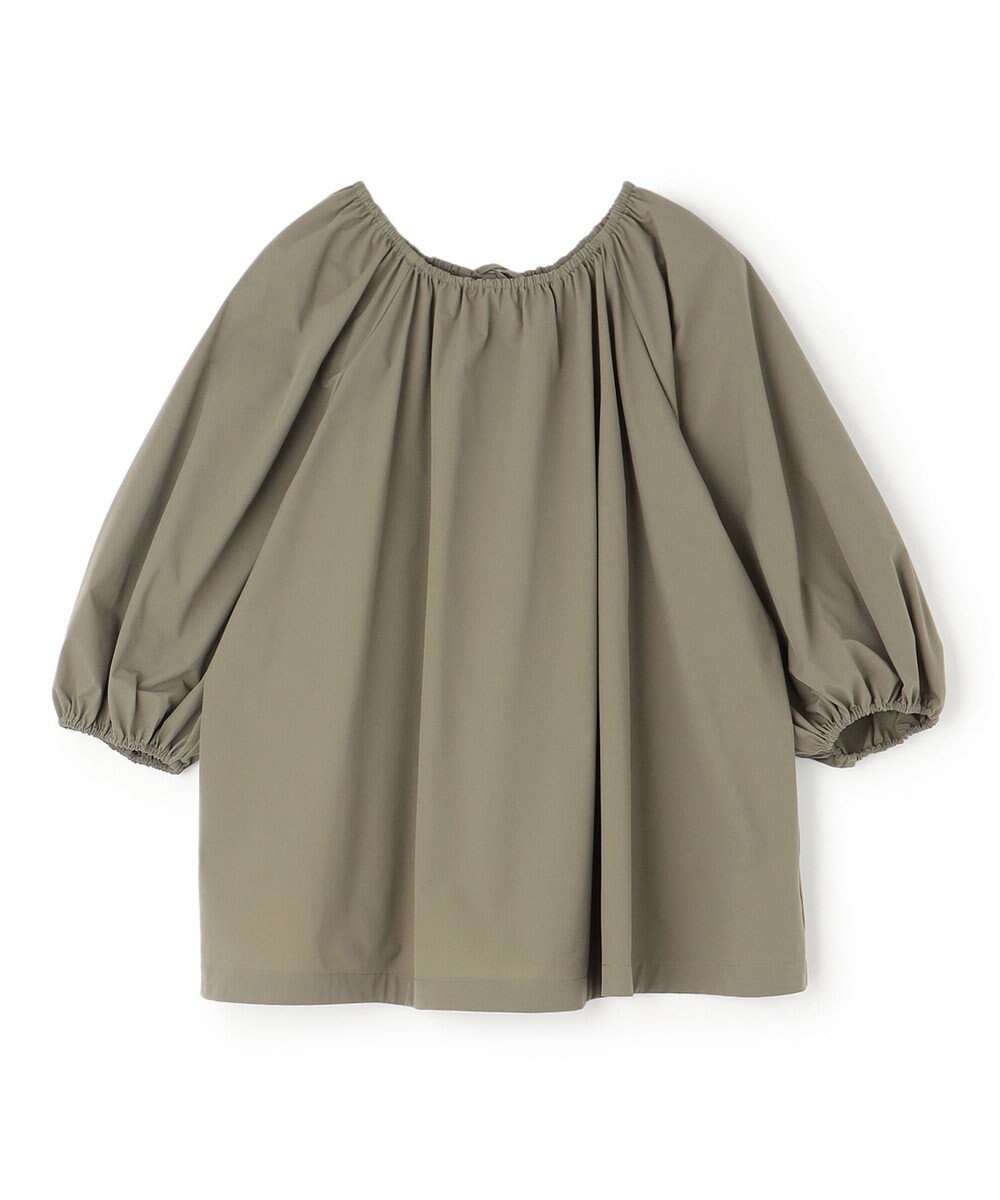 UNFILO FINE MOVE 2WAYギャザーブラウス 