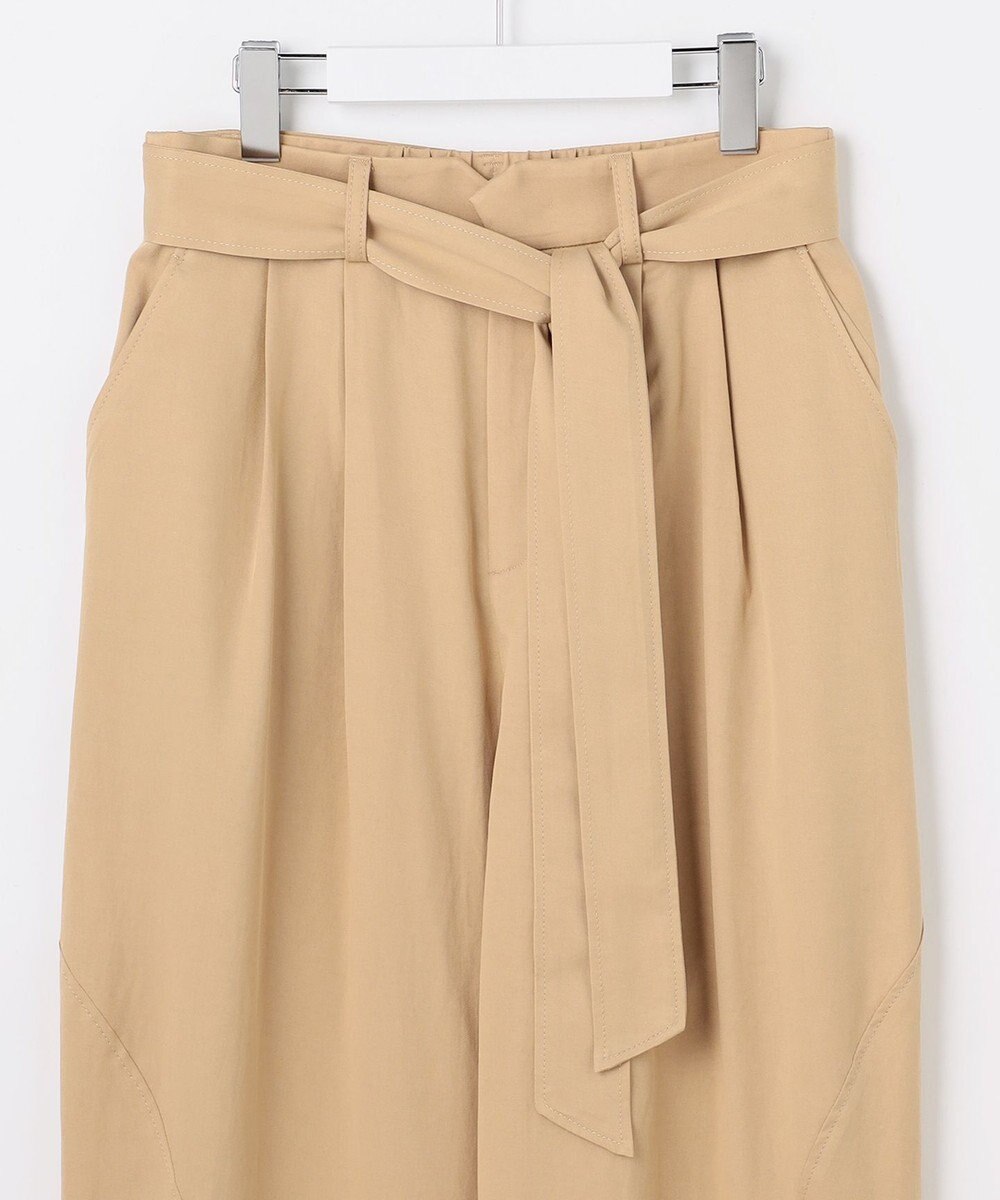 自由区 S セルロースコットンチノコクーンシルエット パンツ 