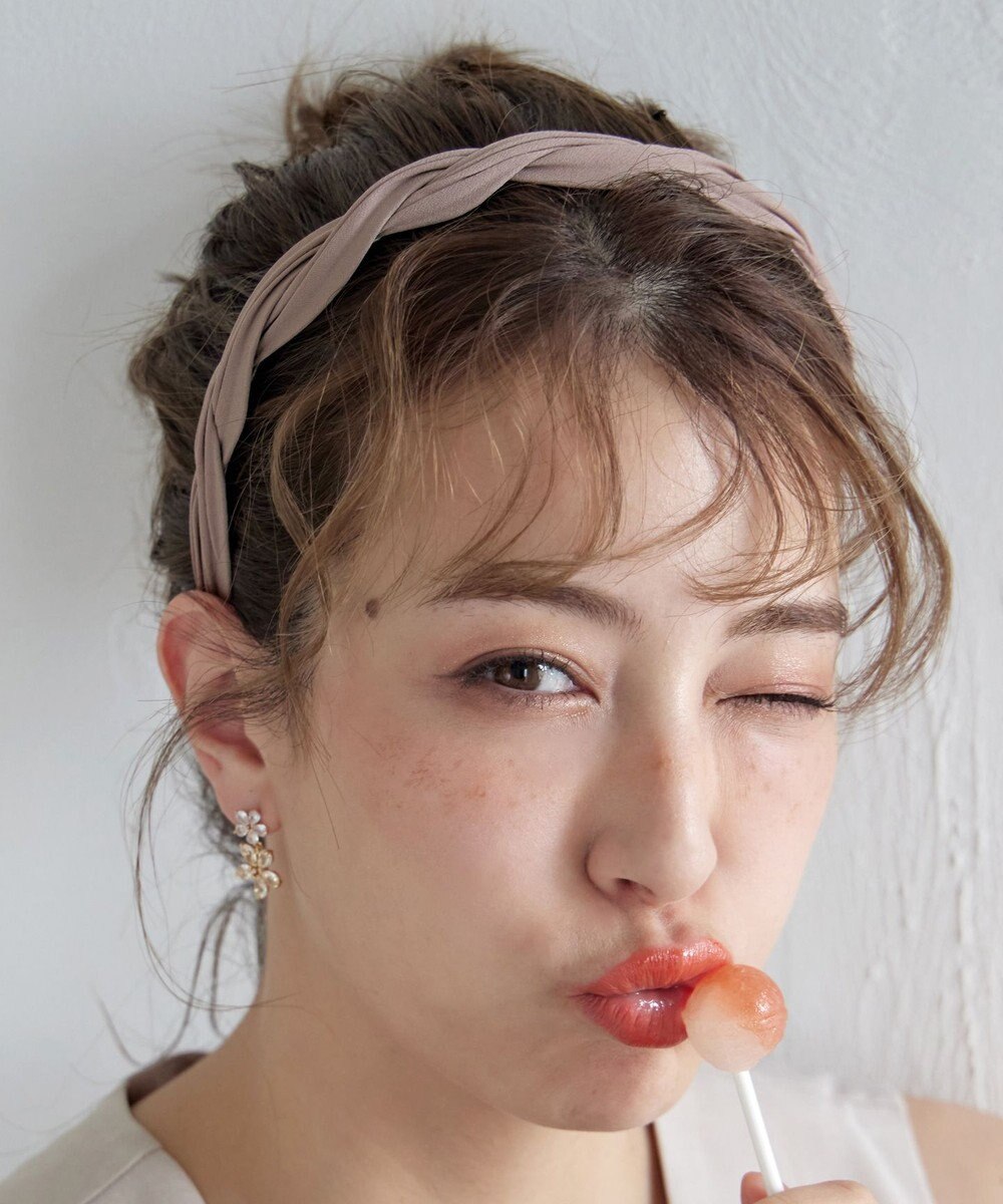 Tiaclasse ツイストデザインブレイドカチューシャ 