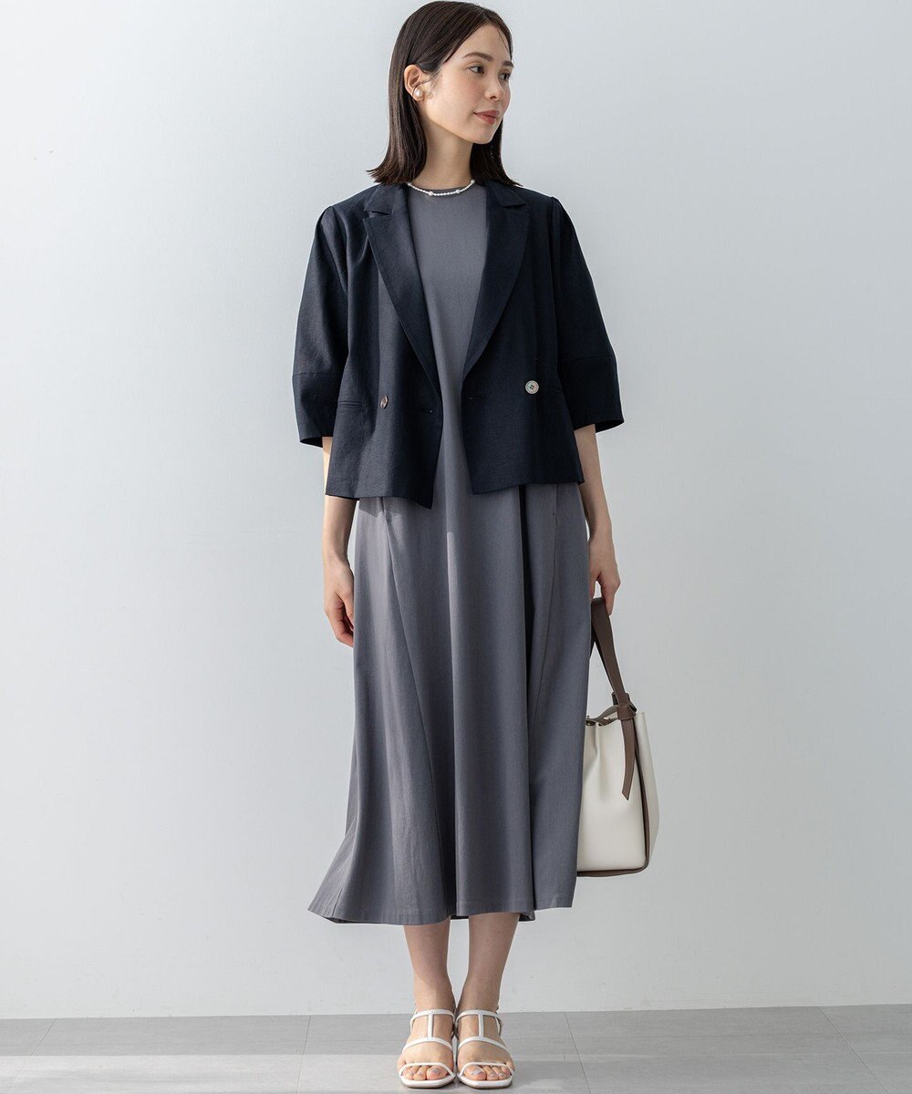 組曲 リネンレーヨン ジャケット 