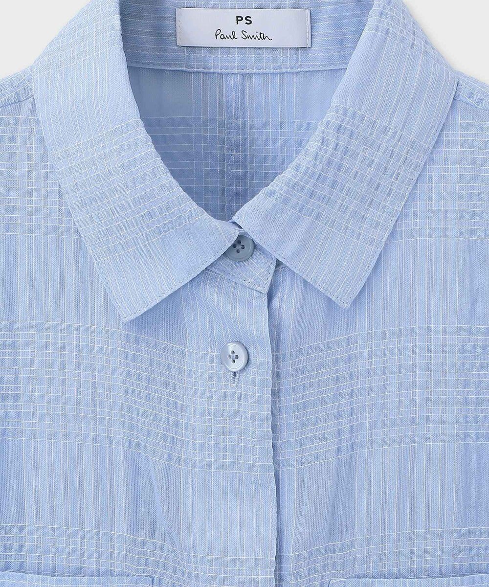 Paul Smith ワッシャーチェック シアー シャツ 