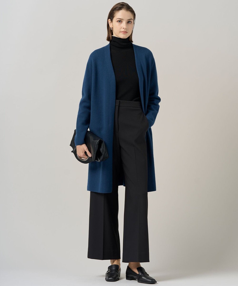 ICB L 【新色追加】エクストラファインメリノリブ タートルネックプルオーバー 