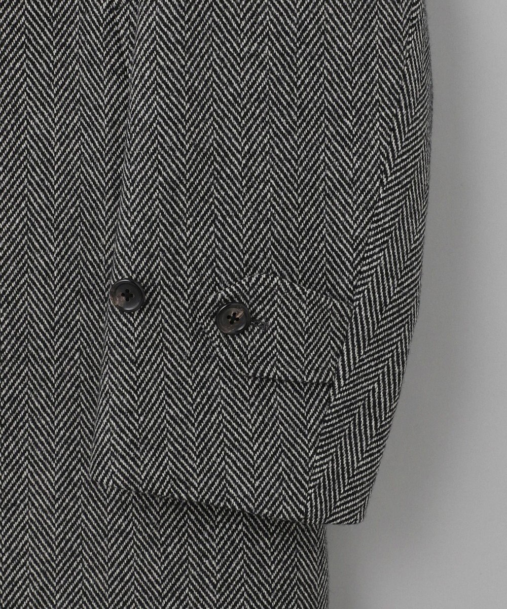 GOTAIRIKU 【山栄毛織】カントリーツイード ステンカラーコート 