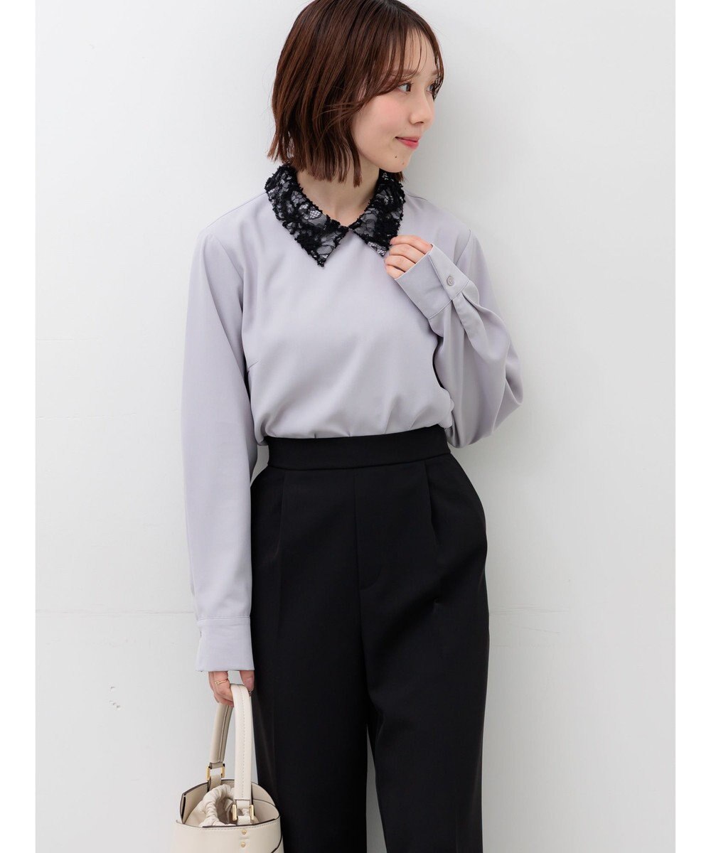 Te chichi レースカラーブラウス 