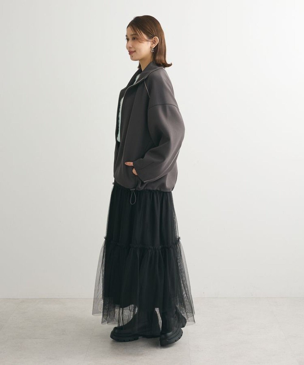 Green Parks コードラインスタンドカットブルゾン 