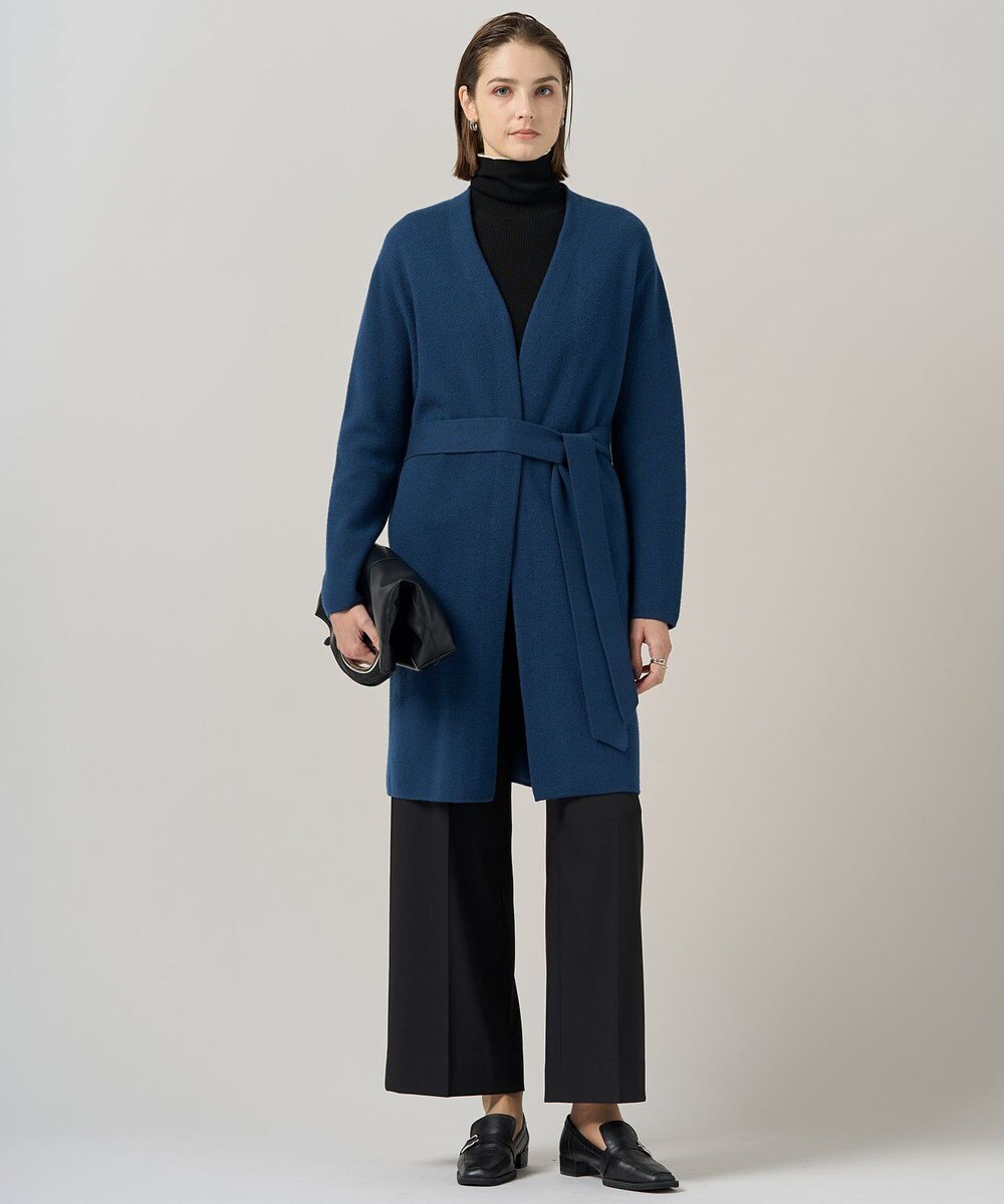 ICB L ミルドウール ロングカーディガン 