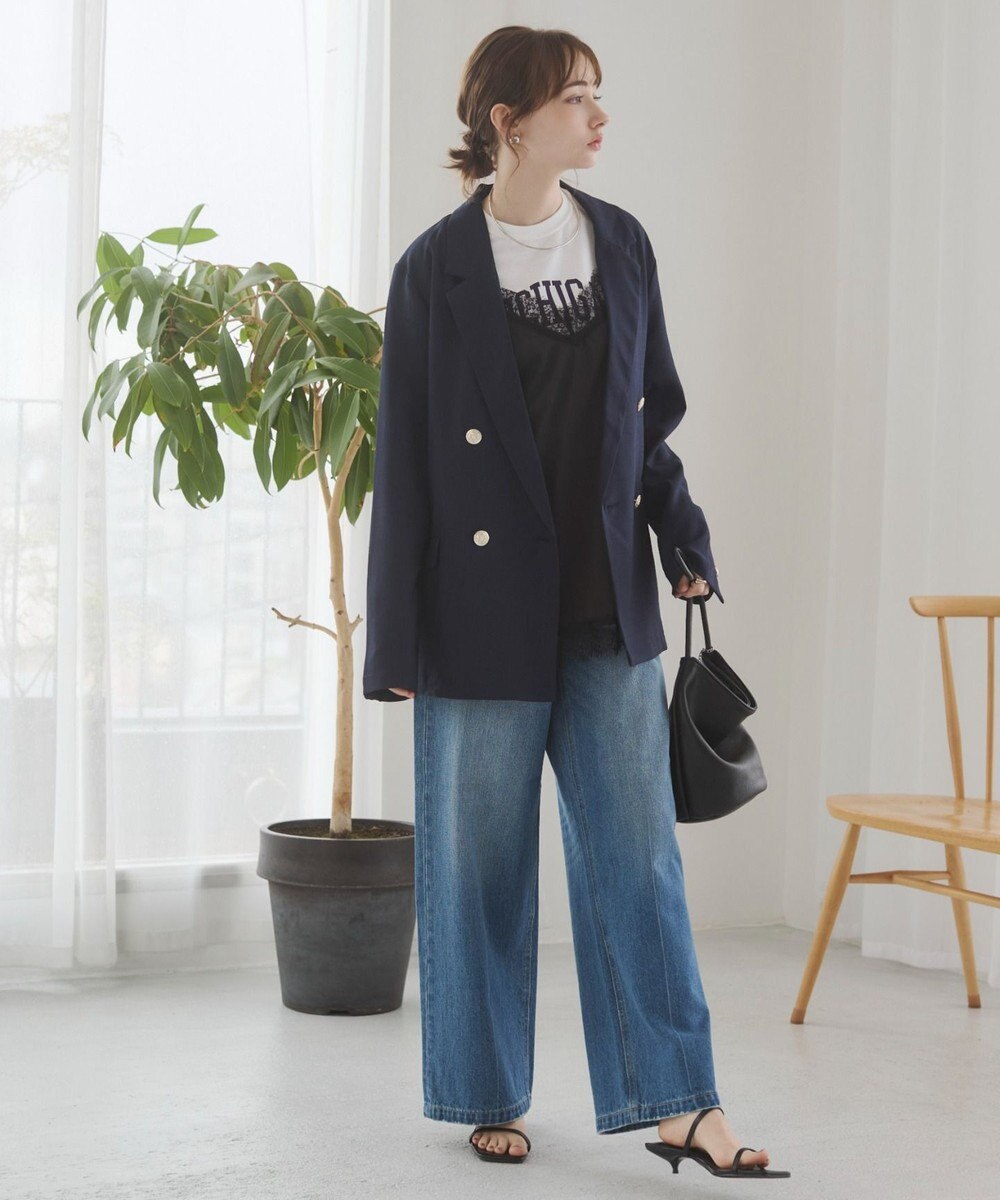 WEGO 【ANGIE VINTAGE】リネンライクジャケット 