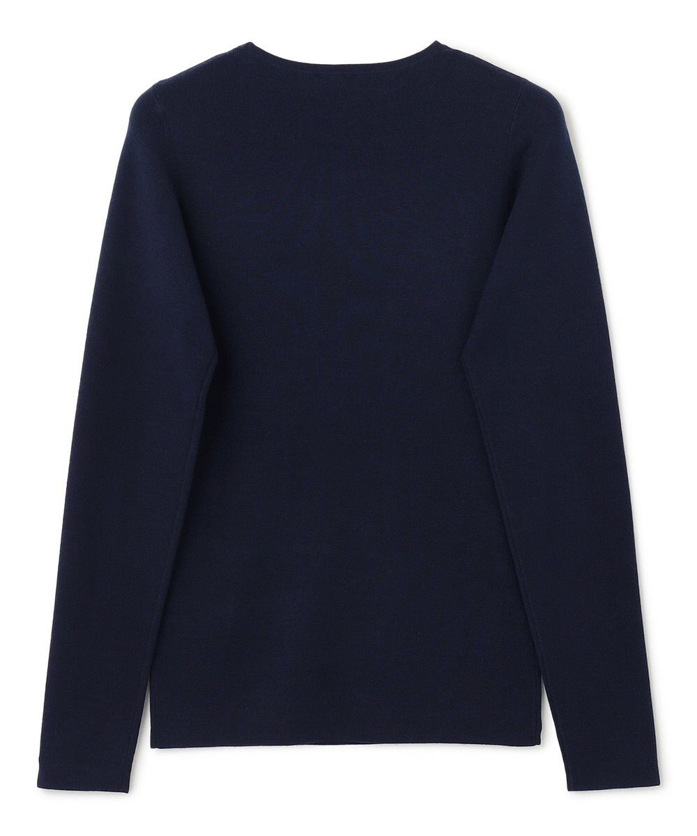 JOSEPH 【洗える】ストレッチシルクニット　ラウンドネック 