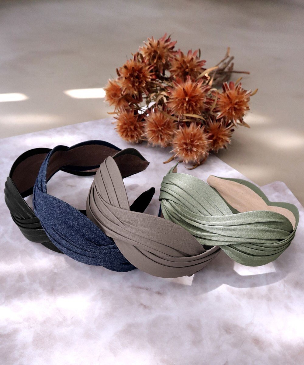 Tiaclasse ツイストデザインブレイドカチューシャ 