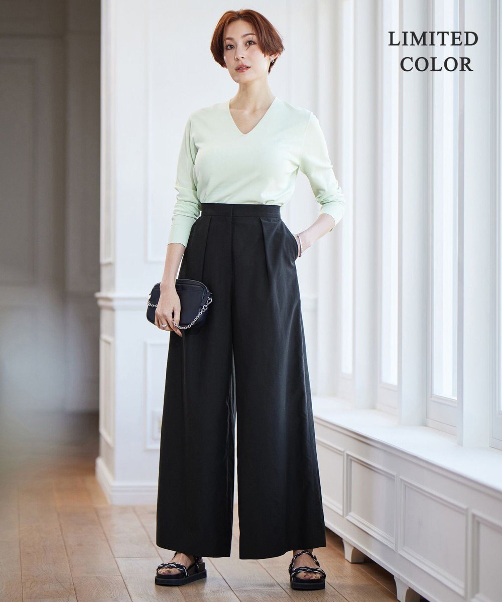 ICB 【WEB限定カラーあり】 シンセティックハイゲージ Vネックプルオーバー 