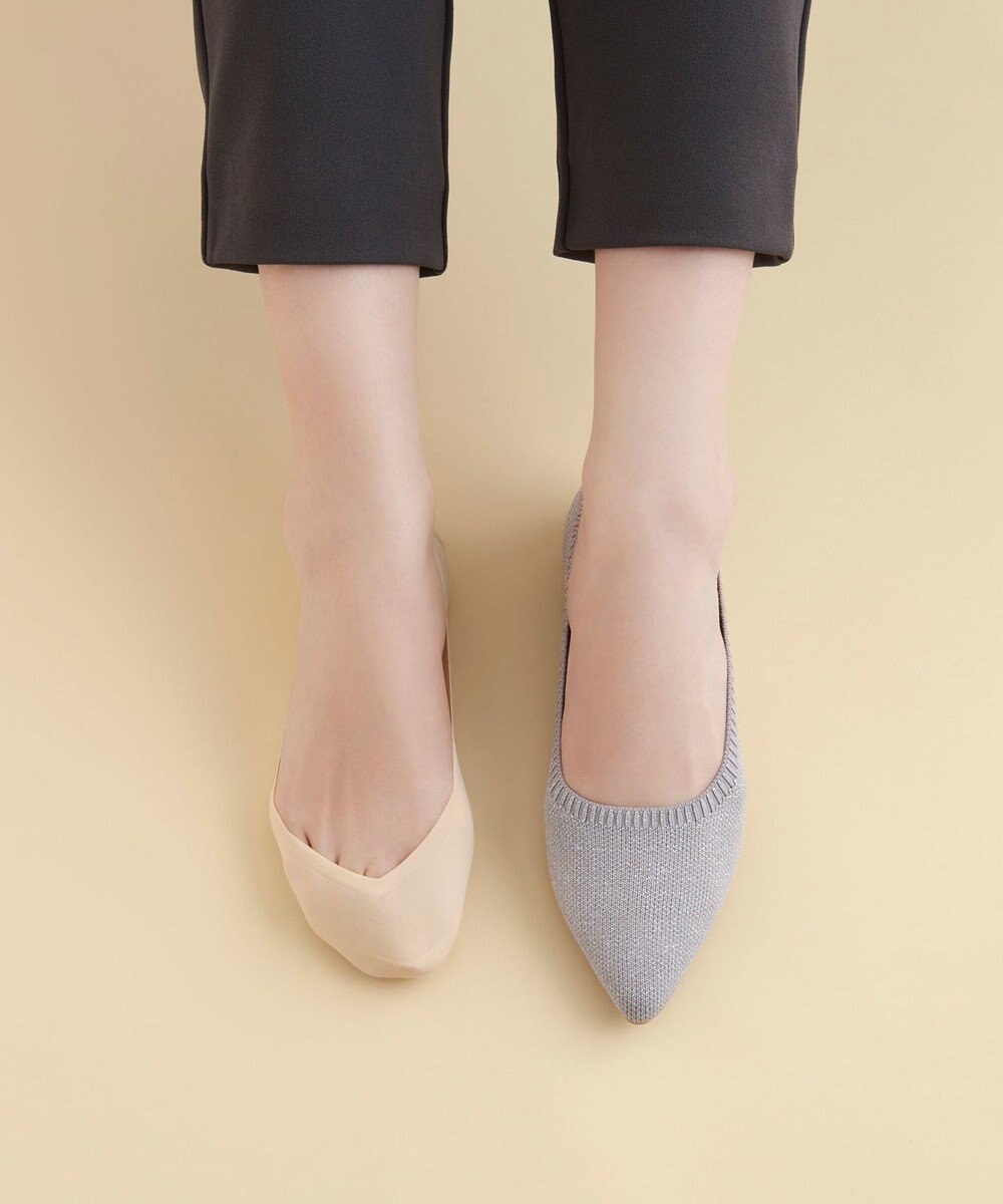 steppi 【抗菌防臭】パンプス用 フットカバー 浅履きタイプ 