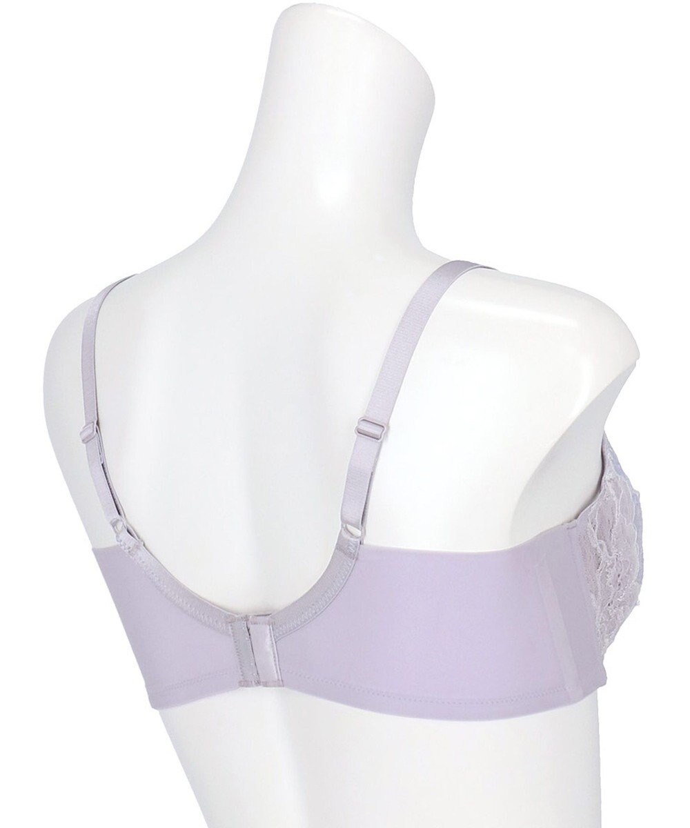 WACOAL ブラジャー 【ハグするブラ】 体温を感知してカラダになじむ 脇高設計 小さく見せる Hカップまで対応 大きいサイズ レディース フルカップ BXB318 /ワコール 