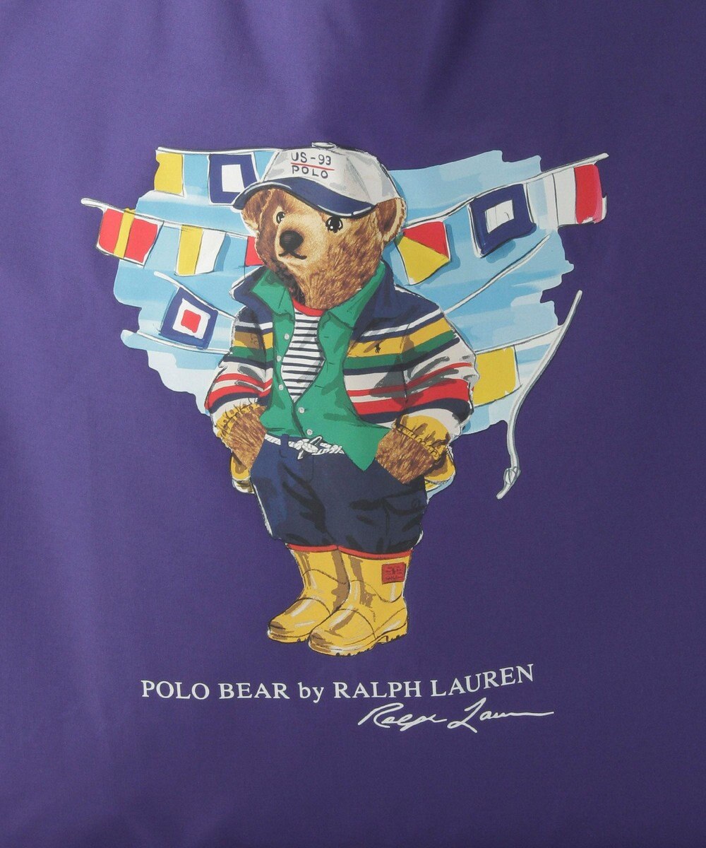 MOONBAT POLO RALPH LAUREN(ポロ ラルフローレン) SEASON BEAR ポロベア ポケッタブル レインバッグ 無地 