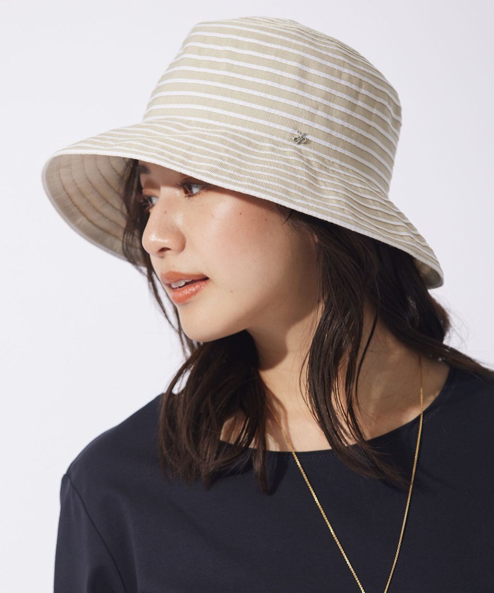J.PRESS LADIES 【洗える・UVケア・畳める】ブレード ハット 