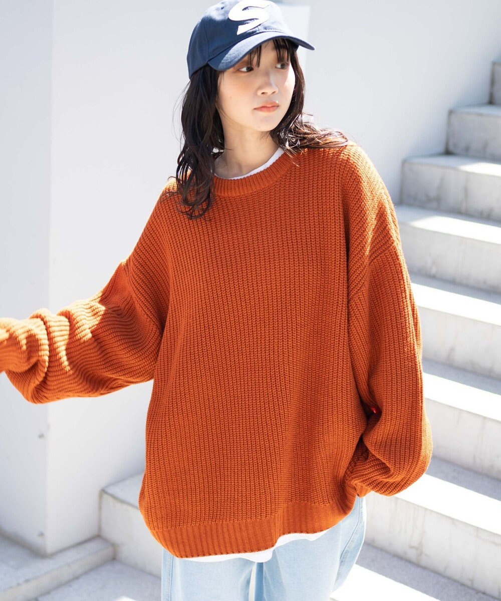 WEGO ルーズフィットプルオーバー 