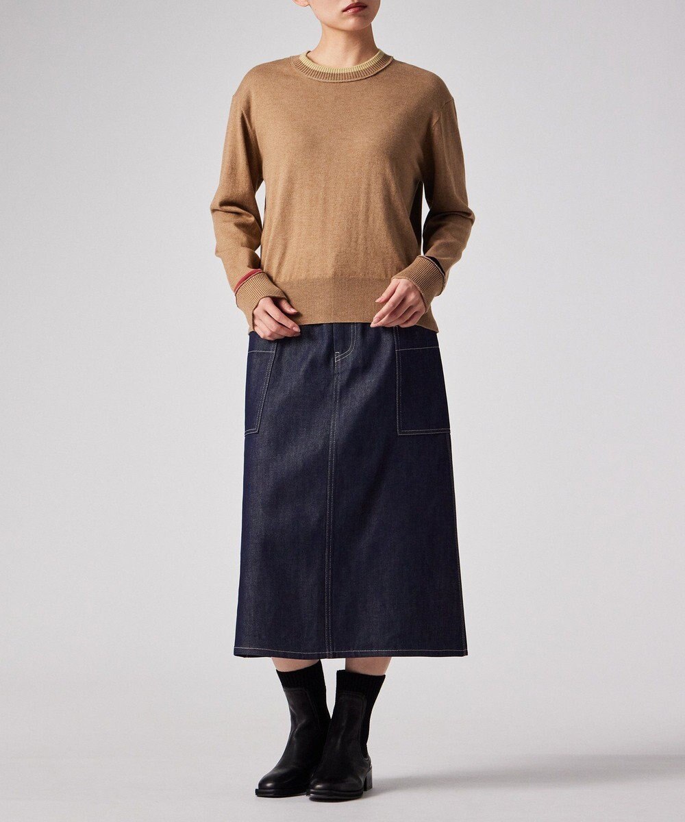 Paul Smith アクセントカラー クルーネックニット 