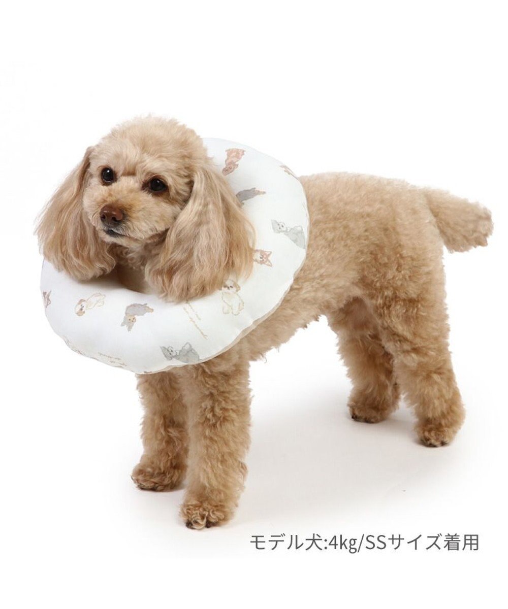 PET PARADISE ペットパラダイス makokoro エリザベスカラー 《わんちゃん柄》   ＳＳ 小型犬 