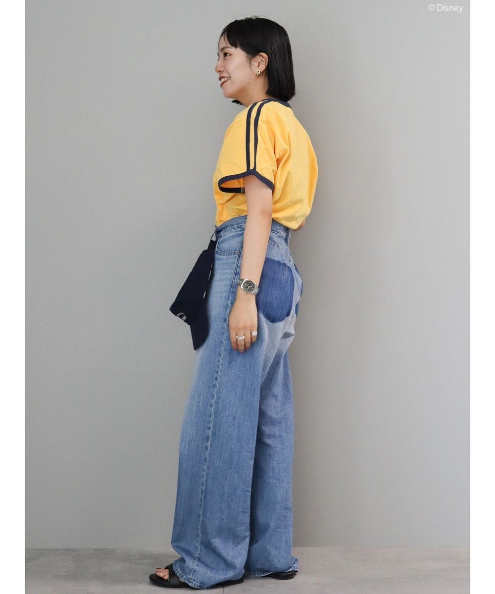 AMERICAN HOLIC ラインＴシャツ　Ｙｅｌｌｏｗ／Ｄｉｓｎｅｙ 