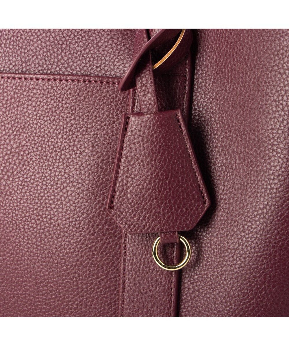 UNBILLION cachecache ショルダー付きパーテーション合成皮革トートL 