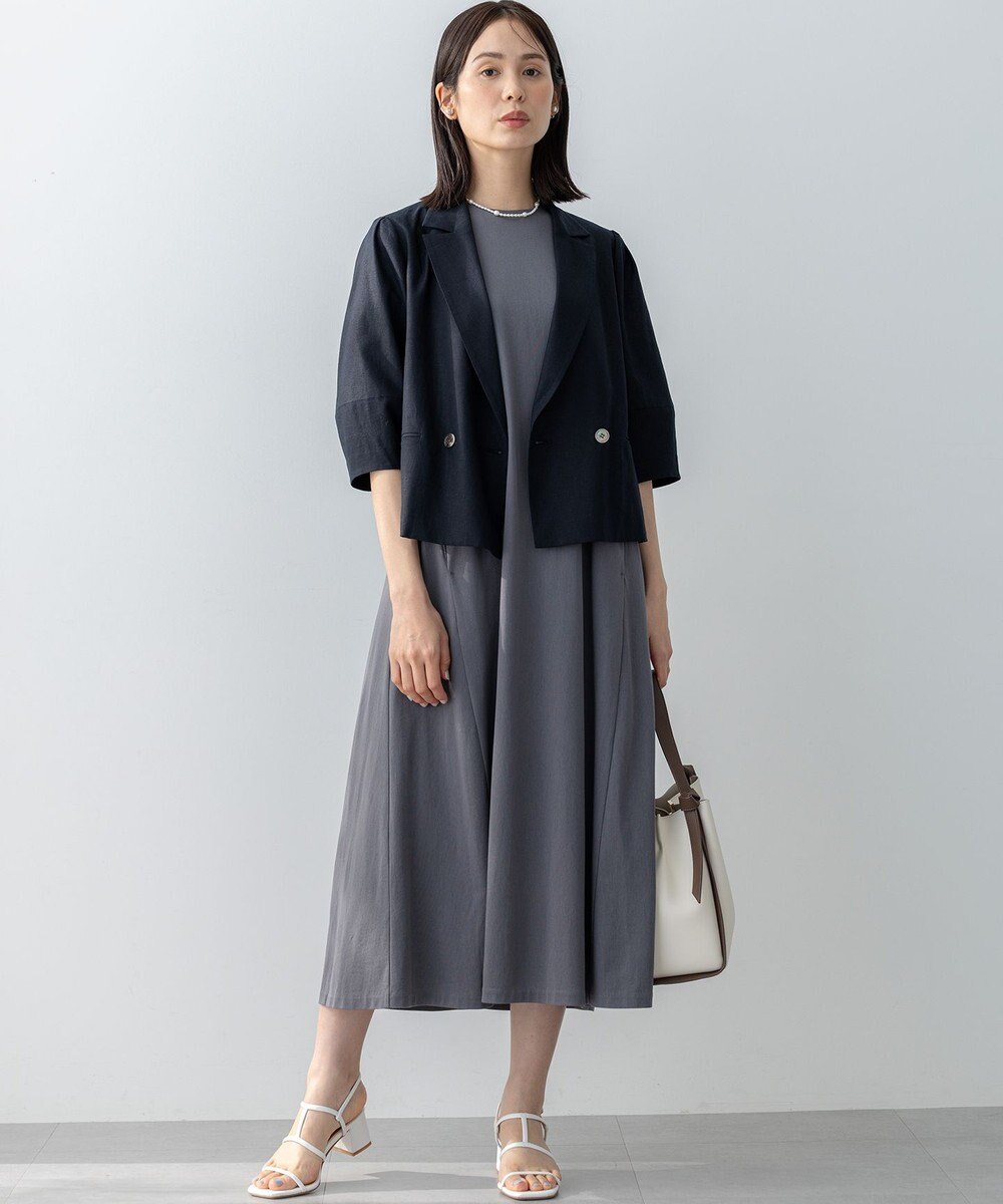 組曲 リネンレーヨン ジャケット 