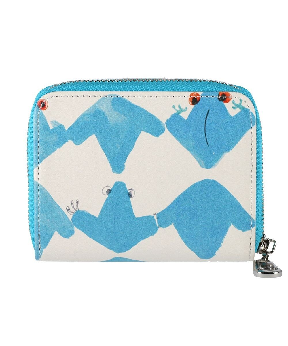 tsumori chisato CARRY コスタリカカエル ミニ財布 2つ折り財布 【カラフル＆刺繍テクニック】 