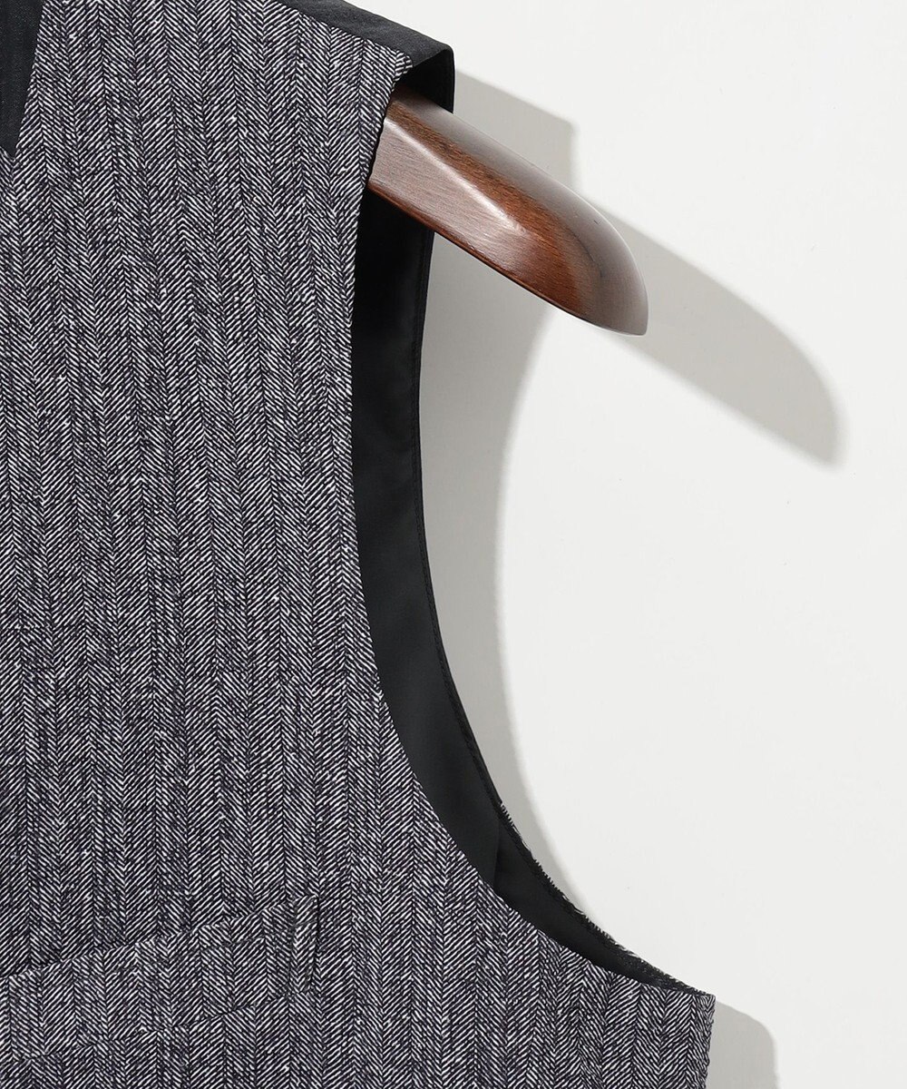 JOSEPH ABBOUD 【ストレッチ・洗える・軽量・防しわ・速乾・エコ撥水】ライトウェーブベスト 