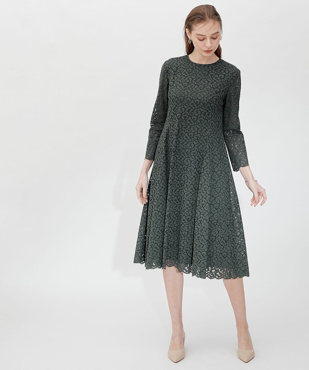 23区 【APPLAUDIR】ニュアンス フラワーレース ドレス 