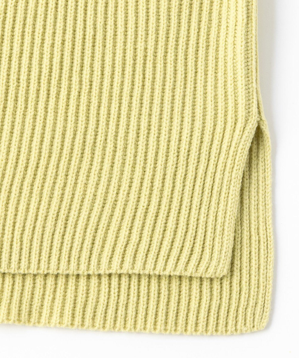 UNFILO あぜ編みオフタートルニット 