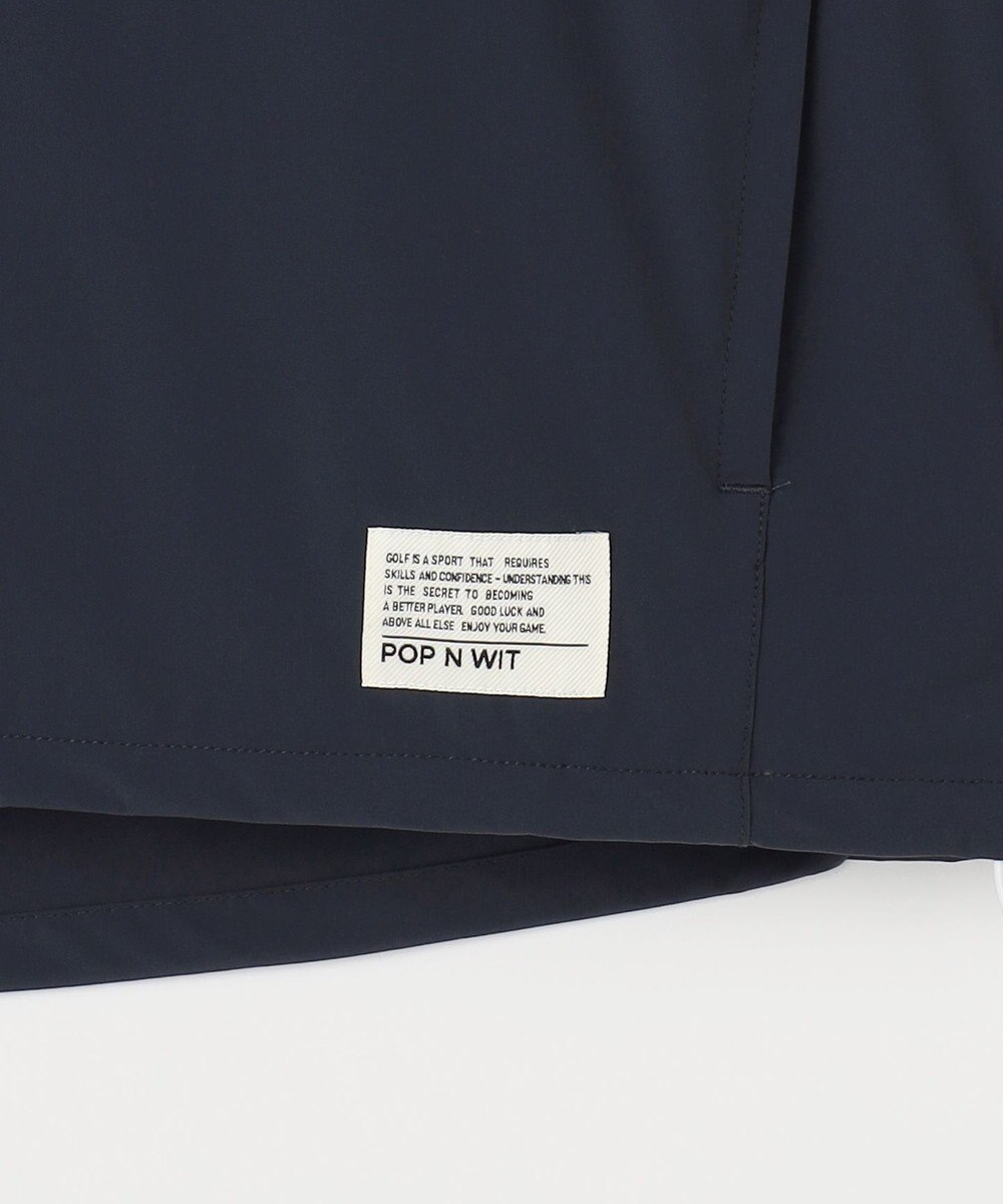 PW CIRCULUS 【撥水加工 / 小さくまとまる】【UNISEX】オーバーサイズ パッカブルベスト ゴルフウェア メンズ レディース 