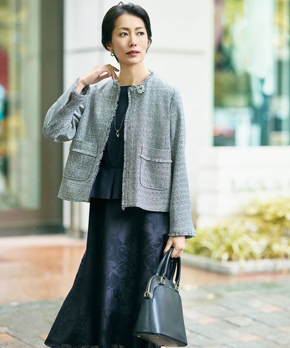 自由区 【カタログ掲載】ランダムビジューパール ブローチ 