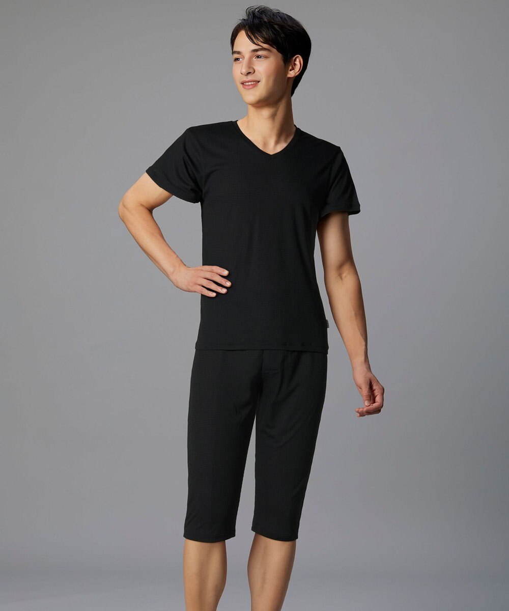 WACOAL MEN インナー　【ムレからの解放】　吸放湿性　吸汗速乾　通気性　3分袖　/ブロス　GL3310 