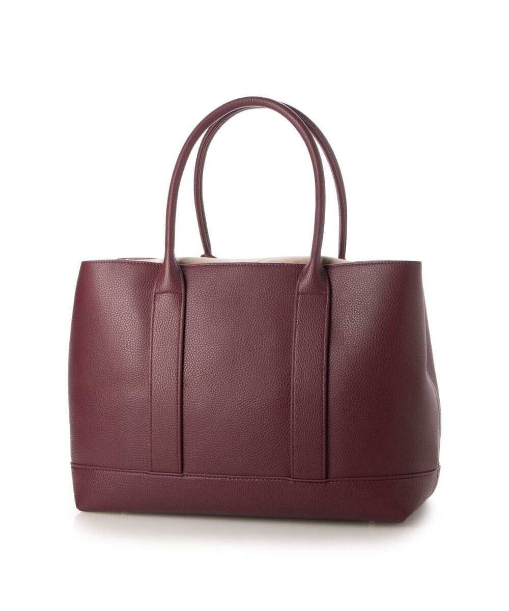 UNBILLION cachecache ショルダー付きパーテーション合成皮革トートL 