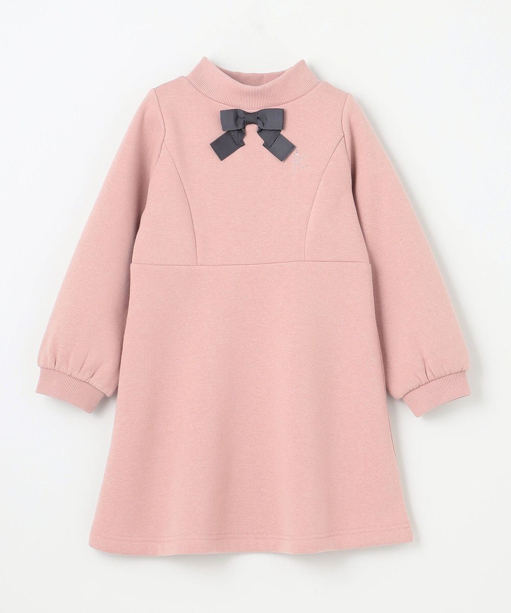 組曲 KIDS 【110-140cm】リボンタイ ワンピース 