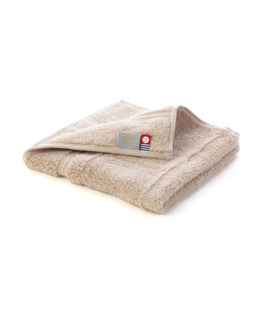 PRESENTERS ROOM 100（HYAKU） / 今治ウォッシュタオル ベージュ 