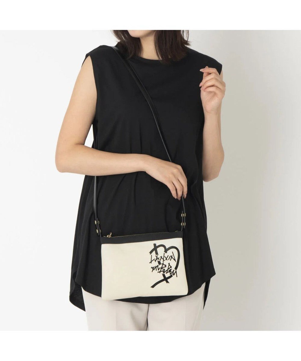 LANVIN en Bleu LANVIN en Bleu ランバンオンブルー ジュール トートバッグ ポーチ付 M 