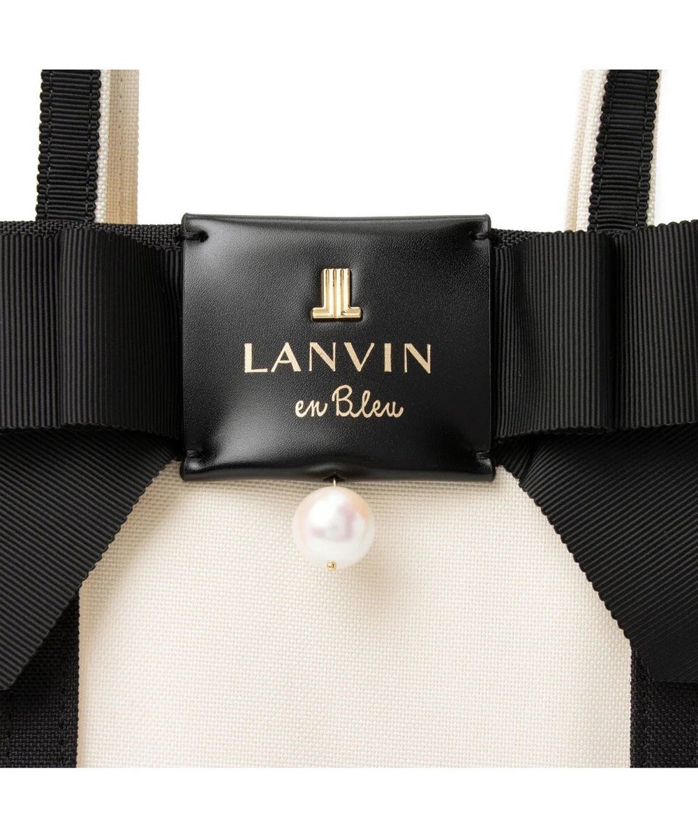LANVIN en Bleu LANVIN en Bleu ランバンオンブルー ジュール トートバッグ ポーチ付 M 