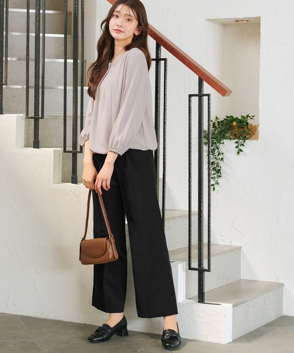 Tiaclasse 【ダブルクロス】ワイドパンツ 