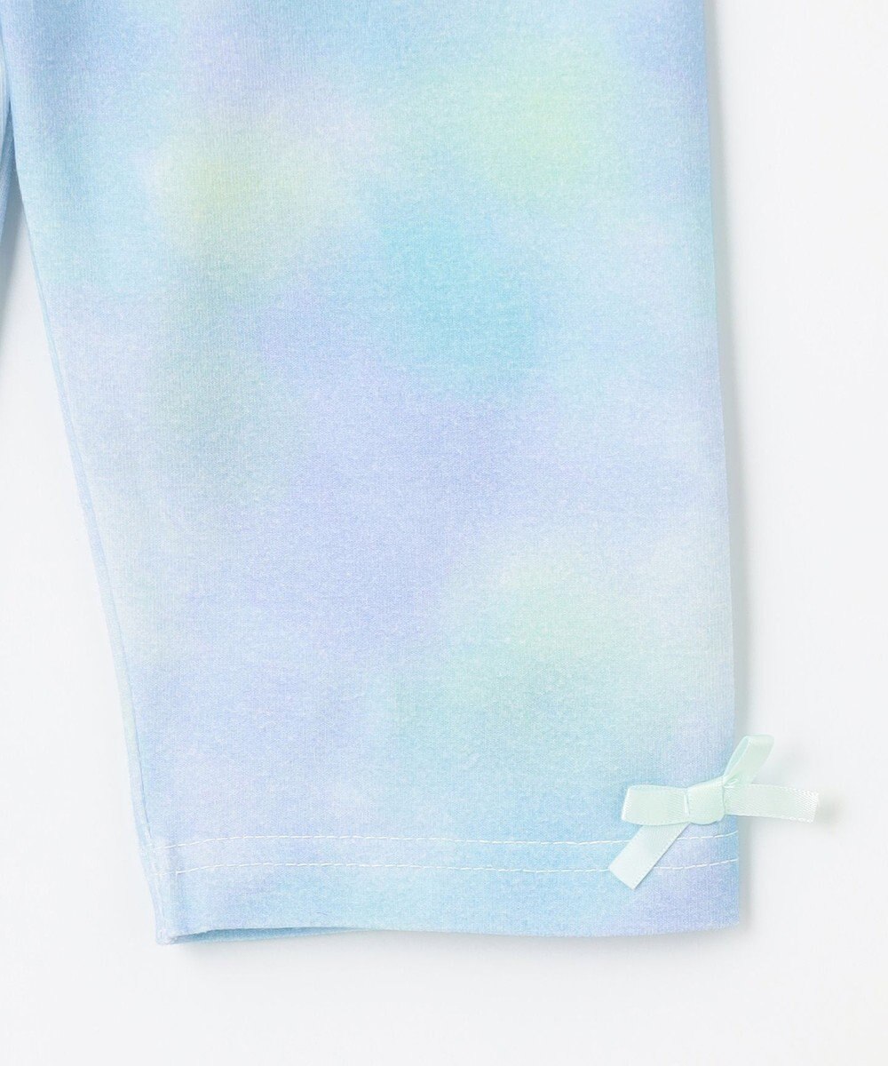 ANY KIDS 裾リボン 5分丈 レギンス 