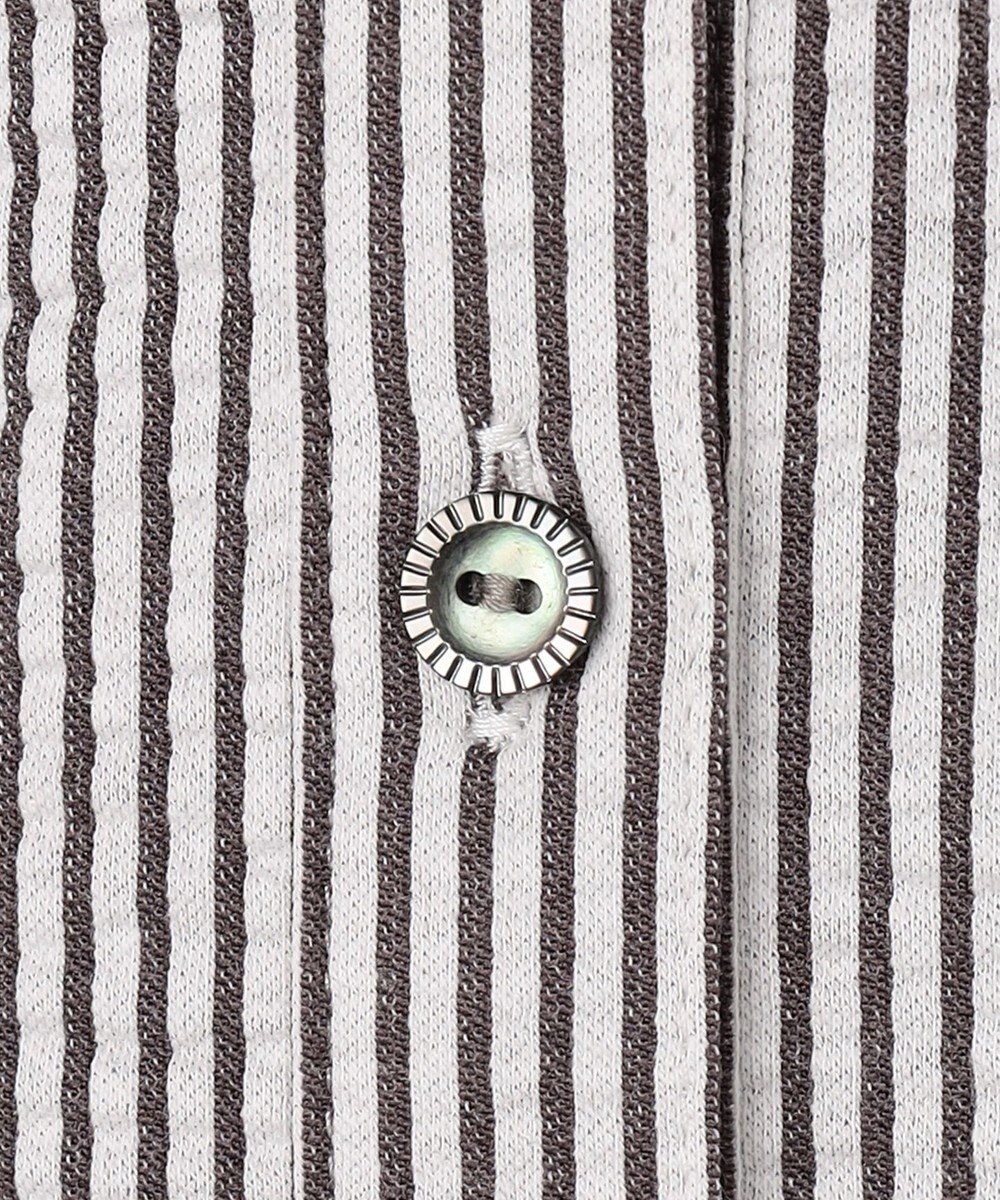 J.PRESS LADIES 【一枚で着映え】サッカージャージー バンドカラー カットソー 